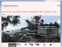 Tablet Screenshot of magicaventura.com